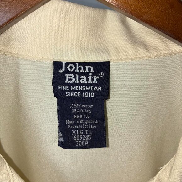 Vintage John Blair Zip Up Shirt - Picture 4 of 5
